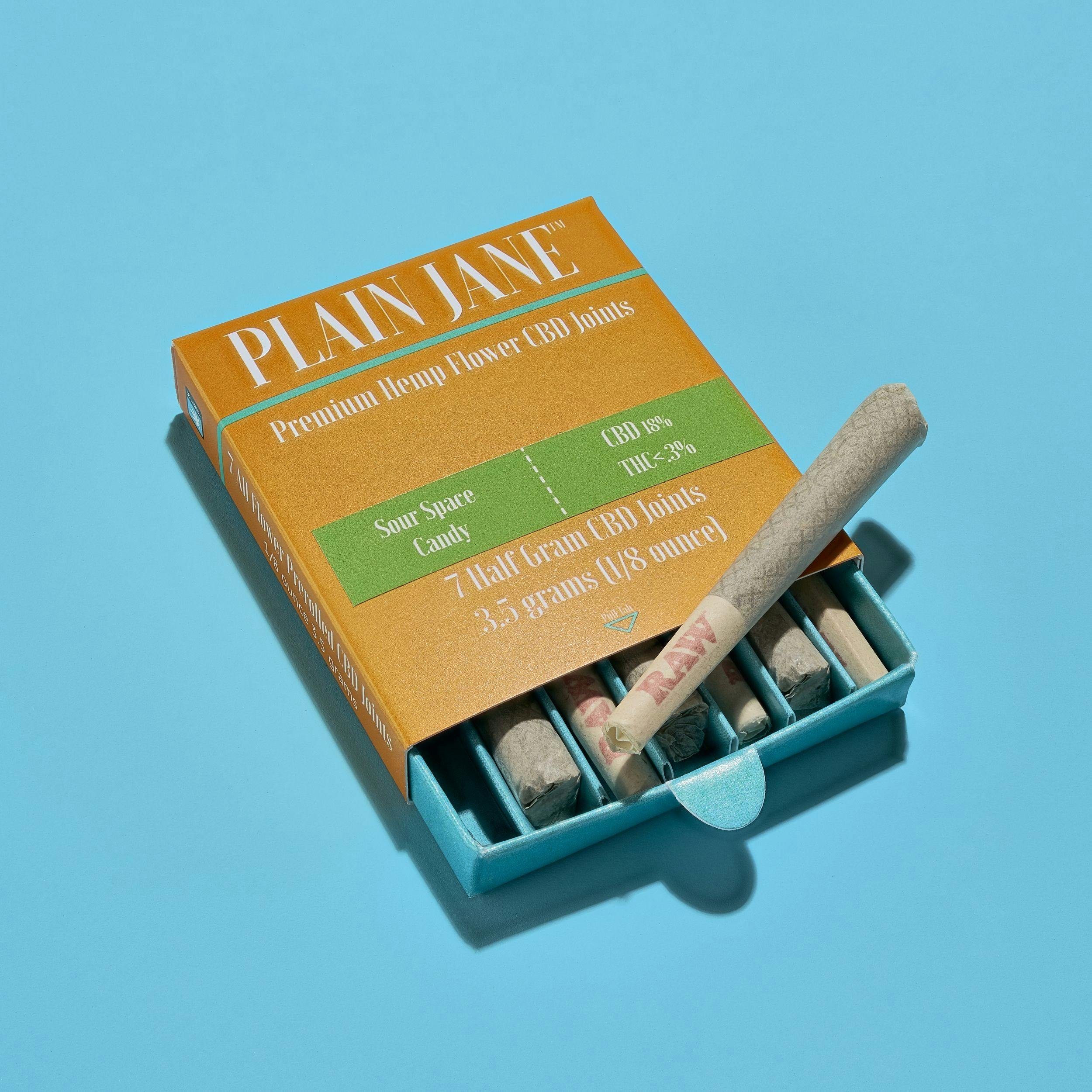 Plain Jane Eighth Pack CBD Prerolled Joints Leafly